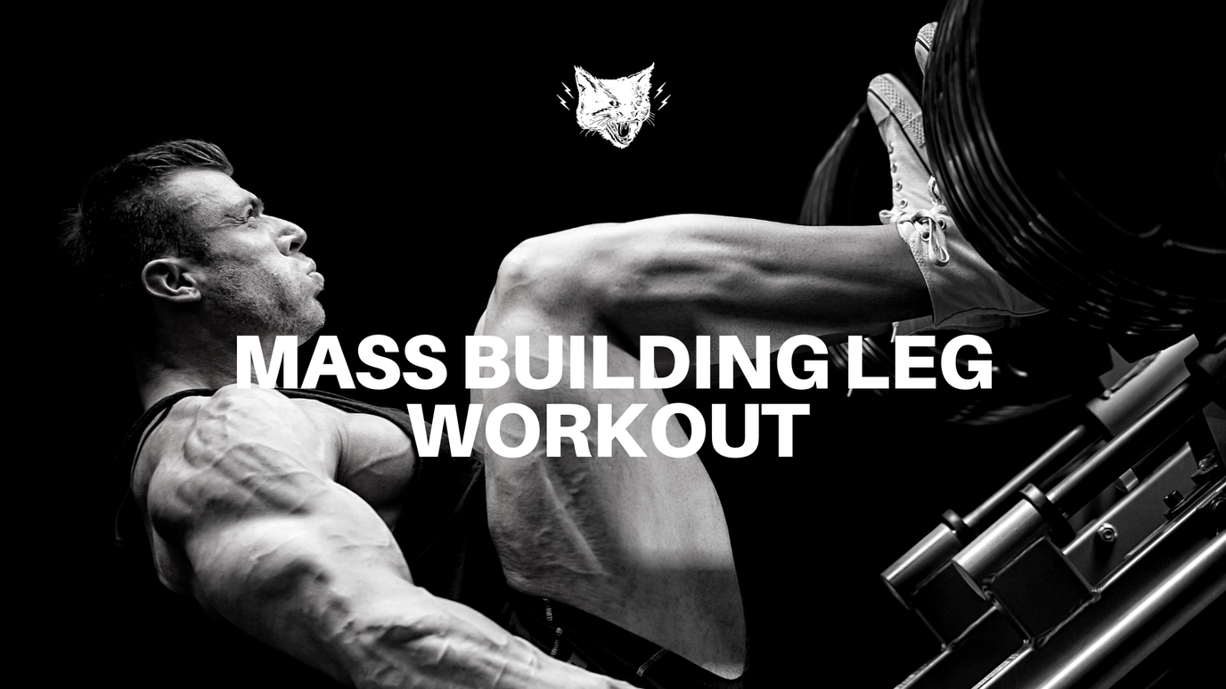 Mass Building Leg Workout Black Magic Supply 