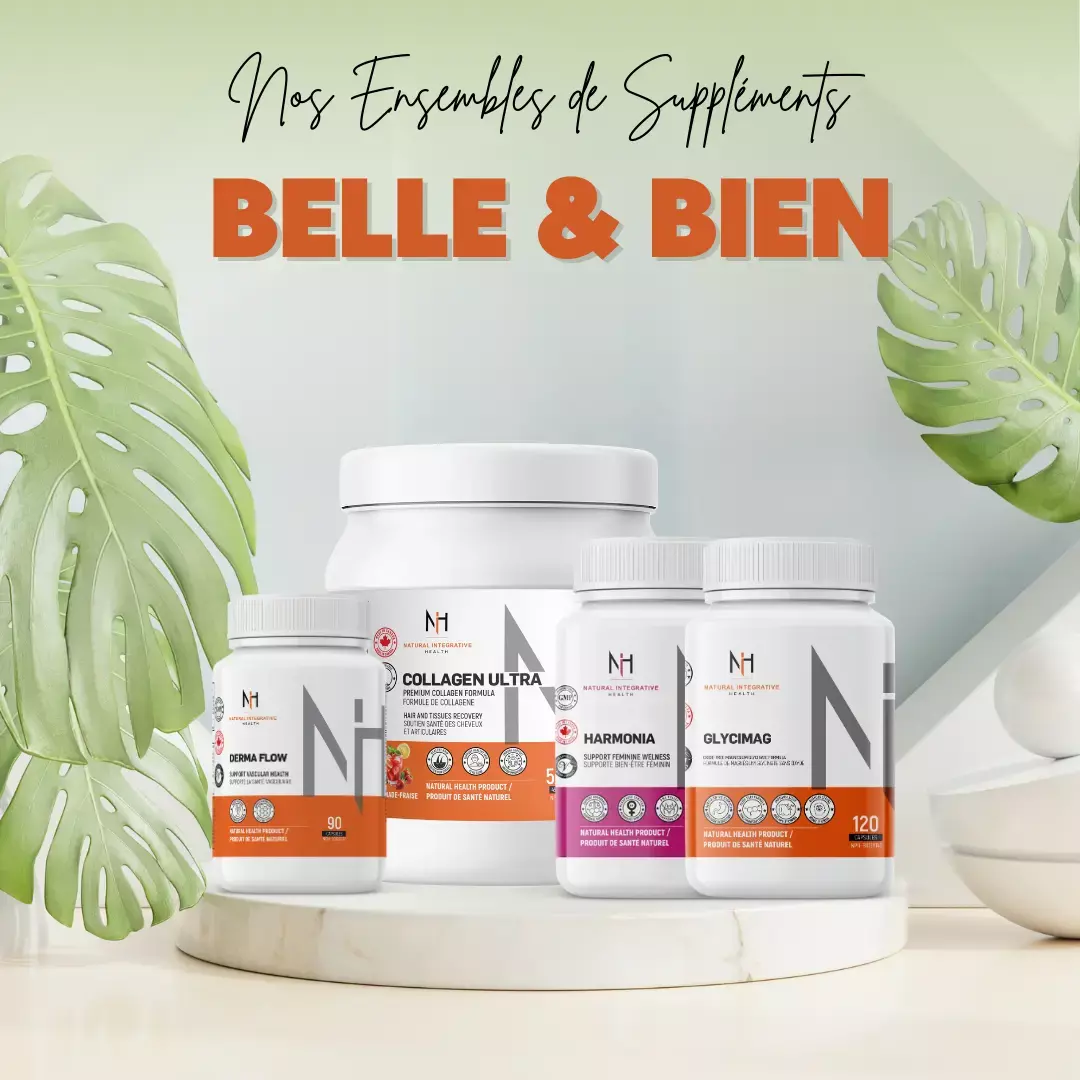 Pot de Collagen Ultra de NIH Suppléments, 550 g, formule premium au collagène pour cheveux, peau et articulations.