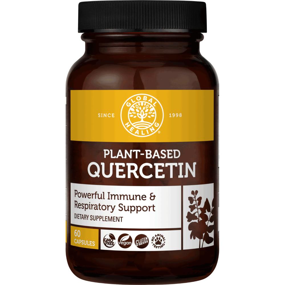 Global Healing Plant-Based Quercetin Bottle