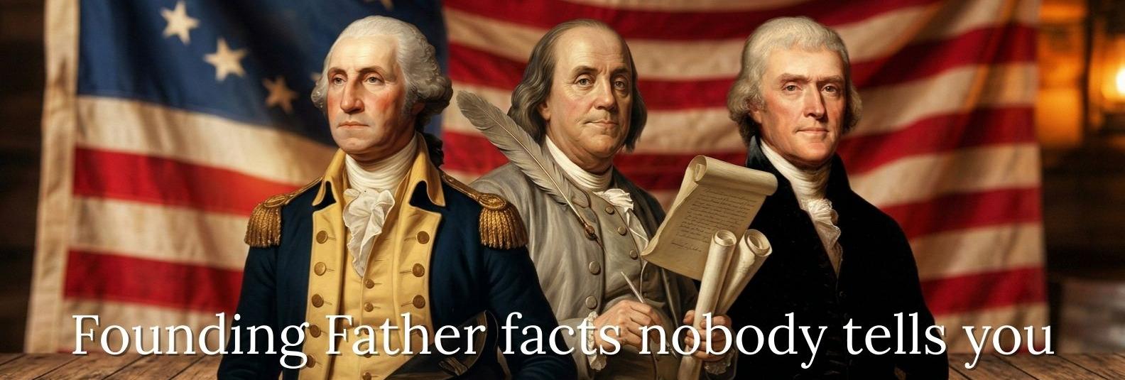 Founding Father facts nobody tells you.