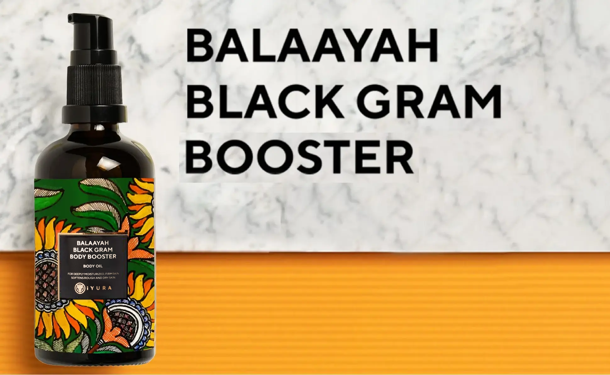 Balaayah Black Gram Booster Bottle banner