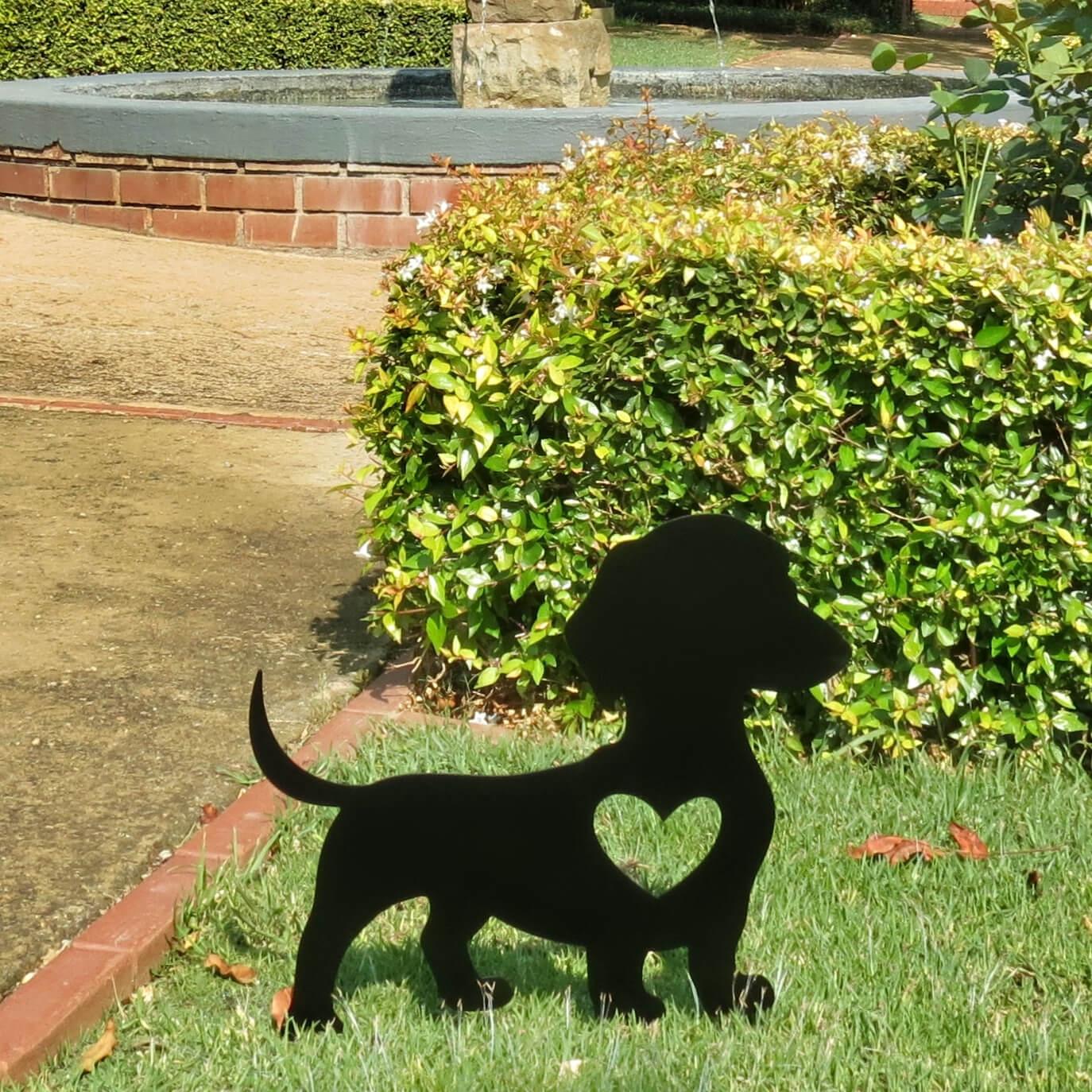 Dachshund Garden Decor