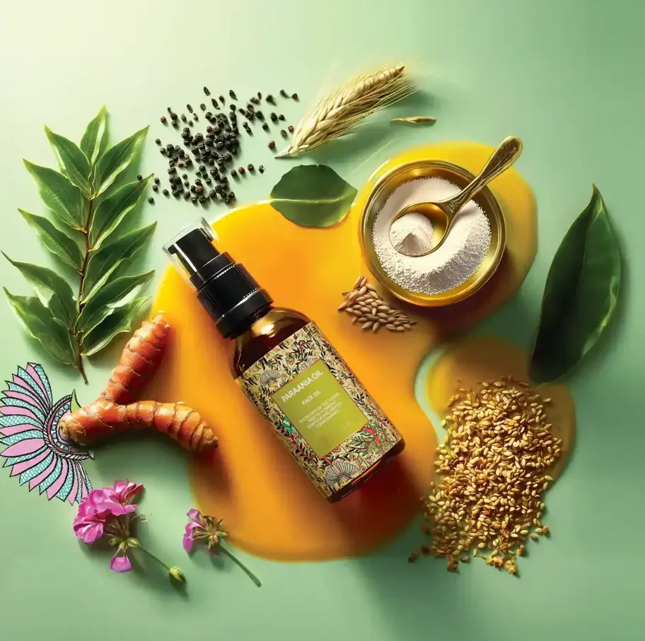 paraania oil with its ingredients
