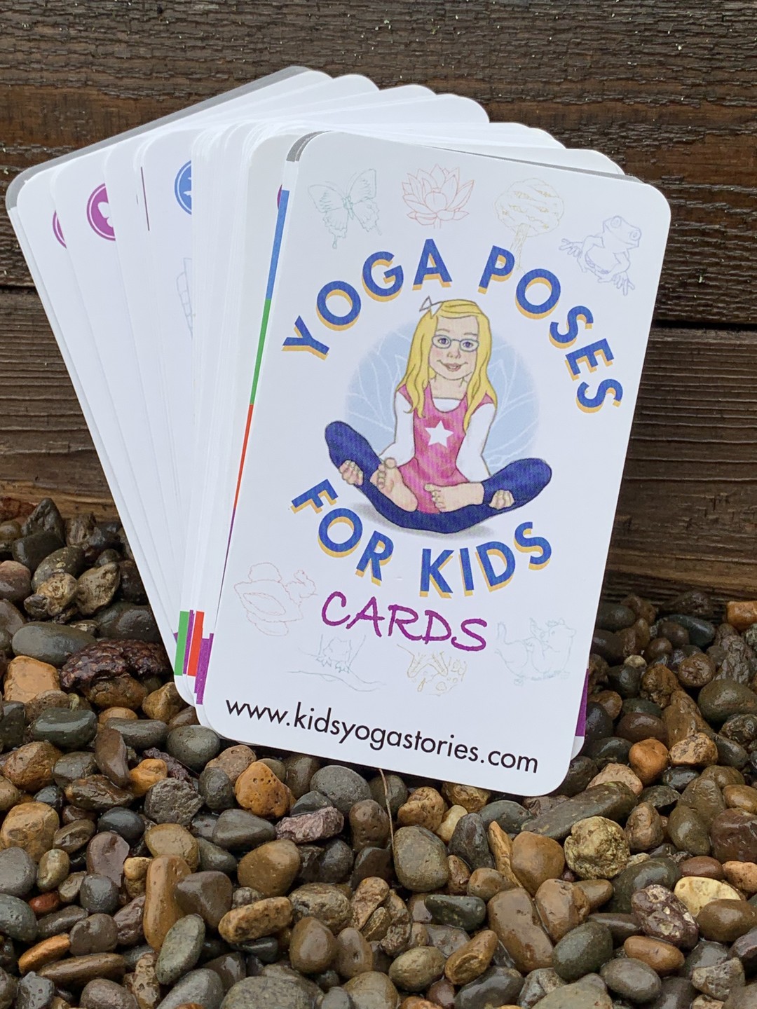 Yoga Poses for Kids Cards (Deck One)