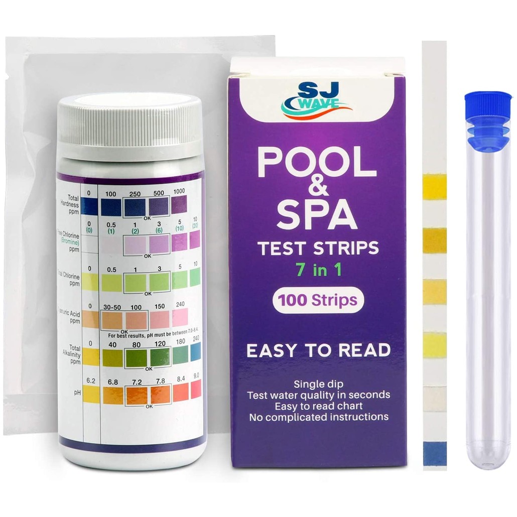 Pool And Spa Test Strips 7 in 1
