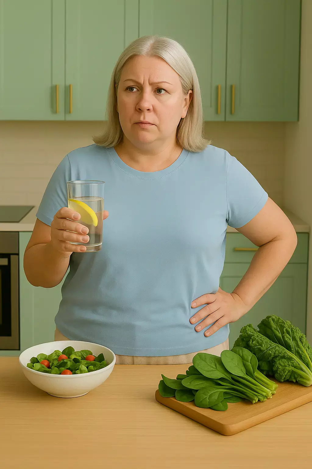 a woman holding a glass of lemonade