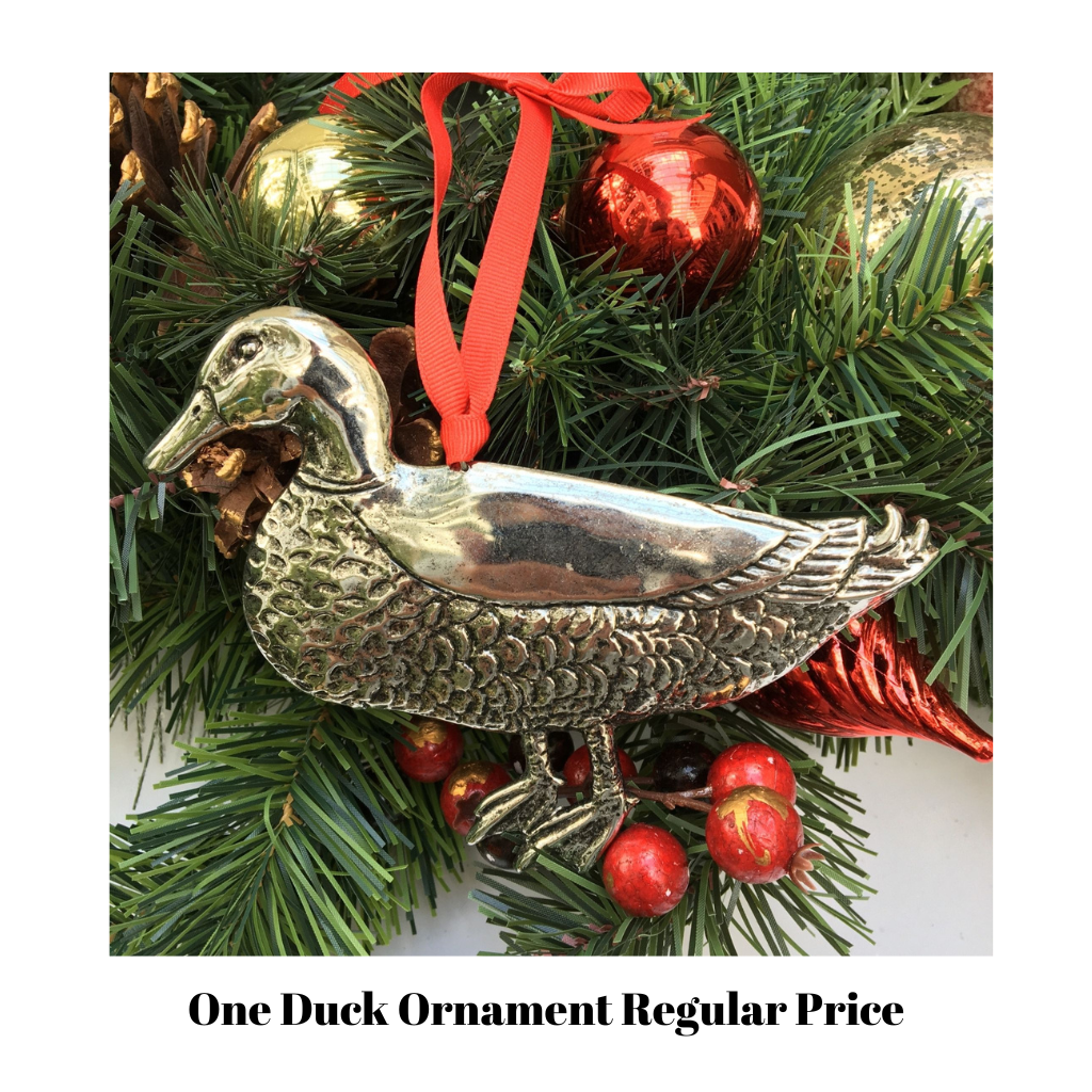 duck Christmas Ornament