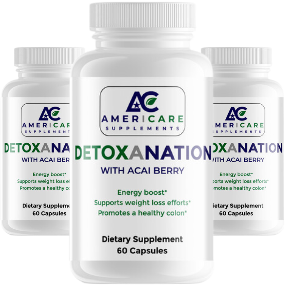 DETOXANATION WITH ACAI BERRY 3 PACK
