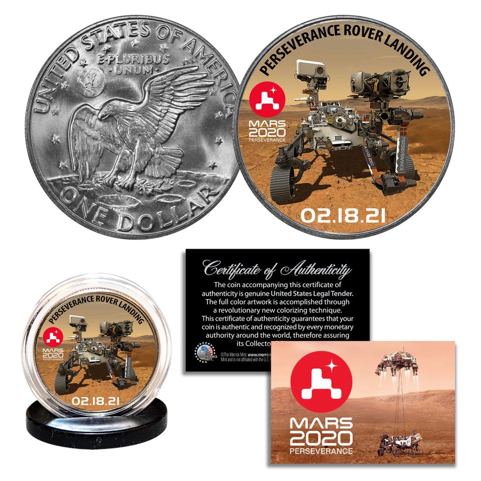 "Mars Landing" (Genuine Legal Tender 1 Coin)