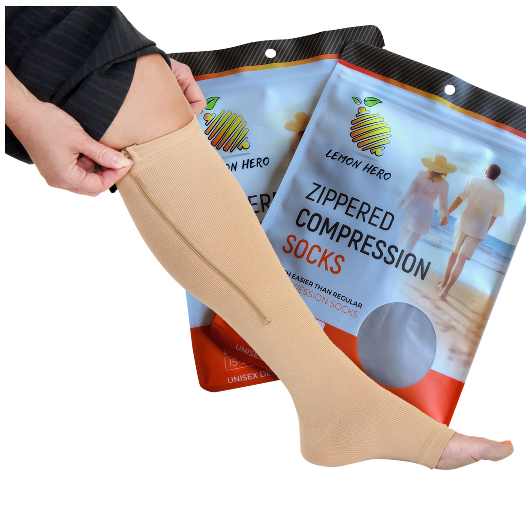 How To Order - Zippered Compression Socks – Lemon Hero Health