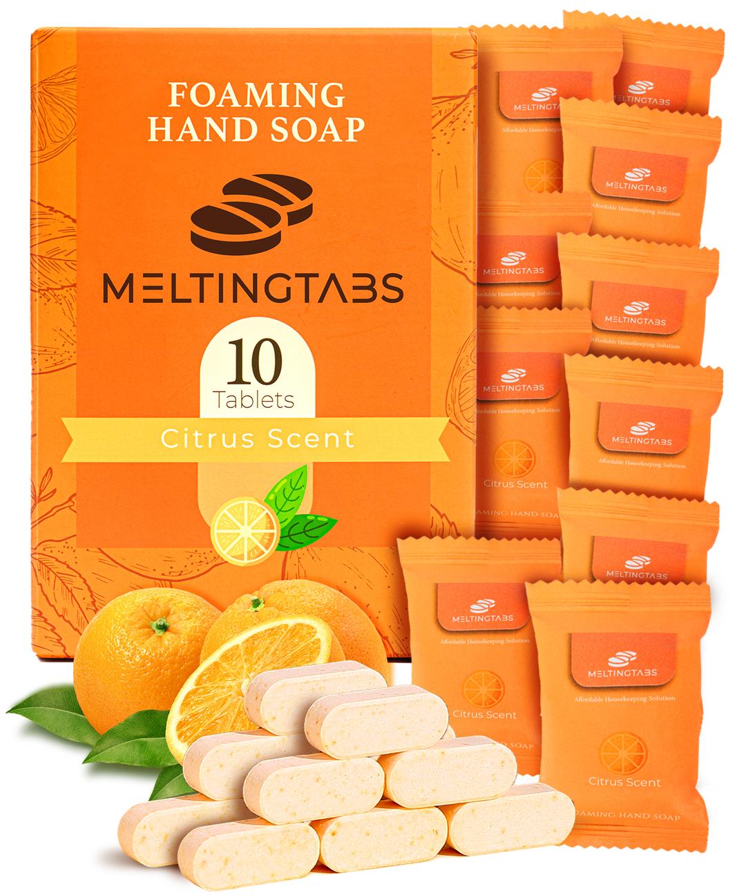 Foaming Hand Soap Refill - 10 Tablets Citrus Scent