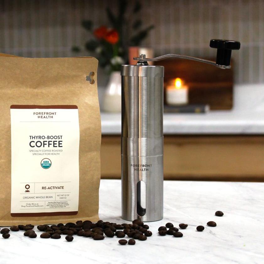 Thyro-Boost Manual Burr Coffee Grinder