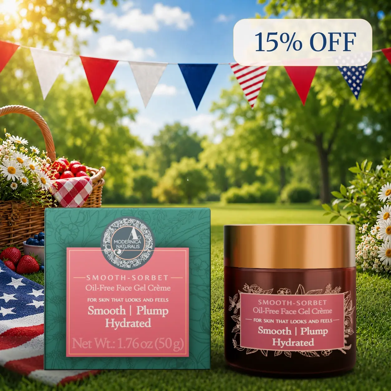 Smooth-Sorbet Oil-Free Face Gel Crème