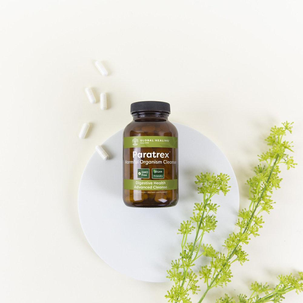 Paratrex Harmful Organism Cleanser 120 capsules by Global Healing Lifestyle Image 1
