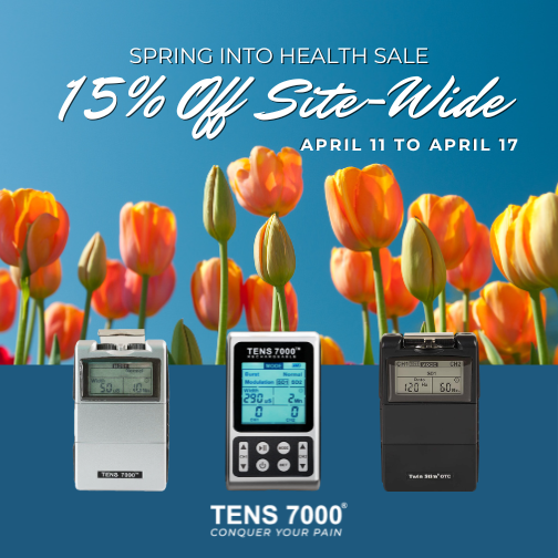 Spring into Health Sale - 15% Off Sitewide April 11-17