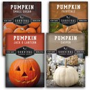 4 packets of heirloom pumpkin seeds to grow