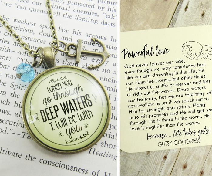 Faith Jewelry | She Is Clothed In Strength & Deep Waters Gutsy Goodness Bundle