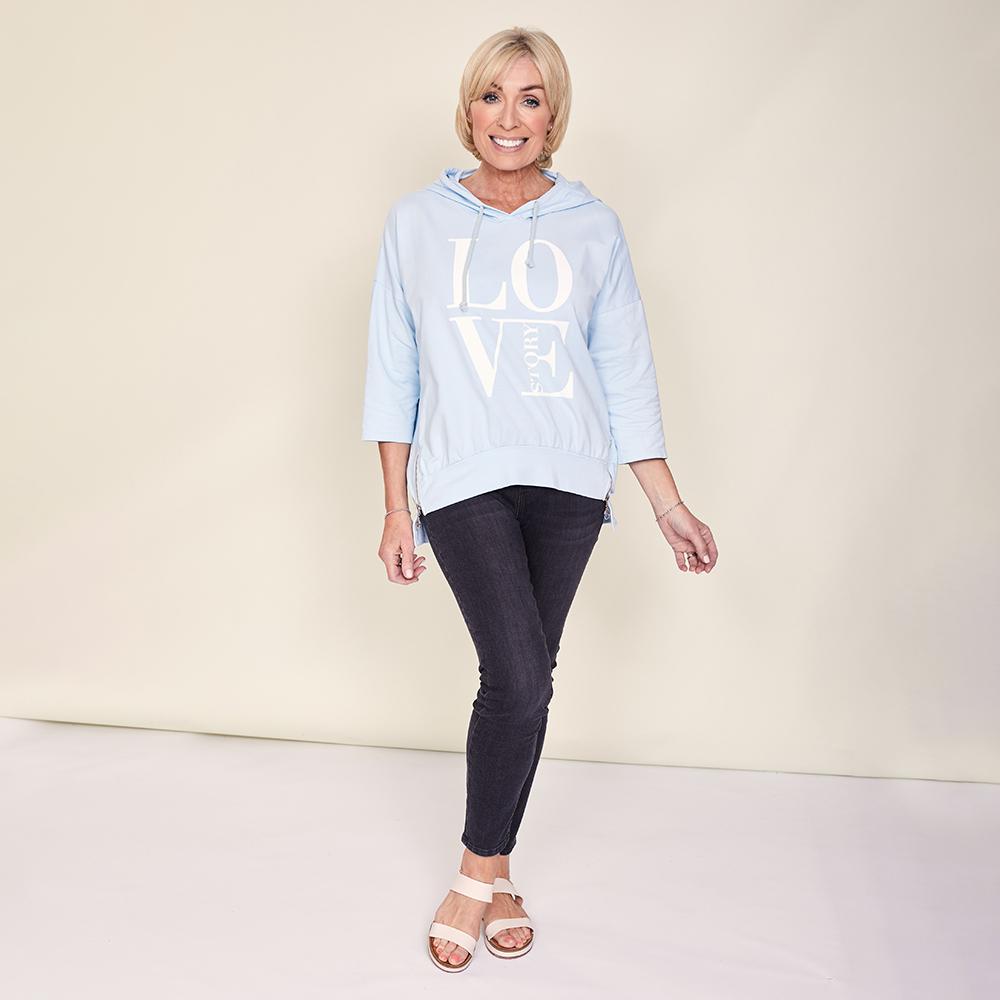 Debbie Top (Baby Blue)