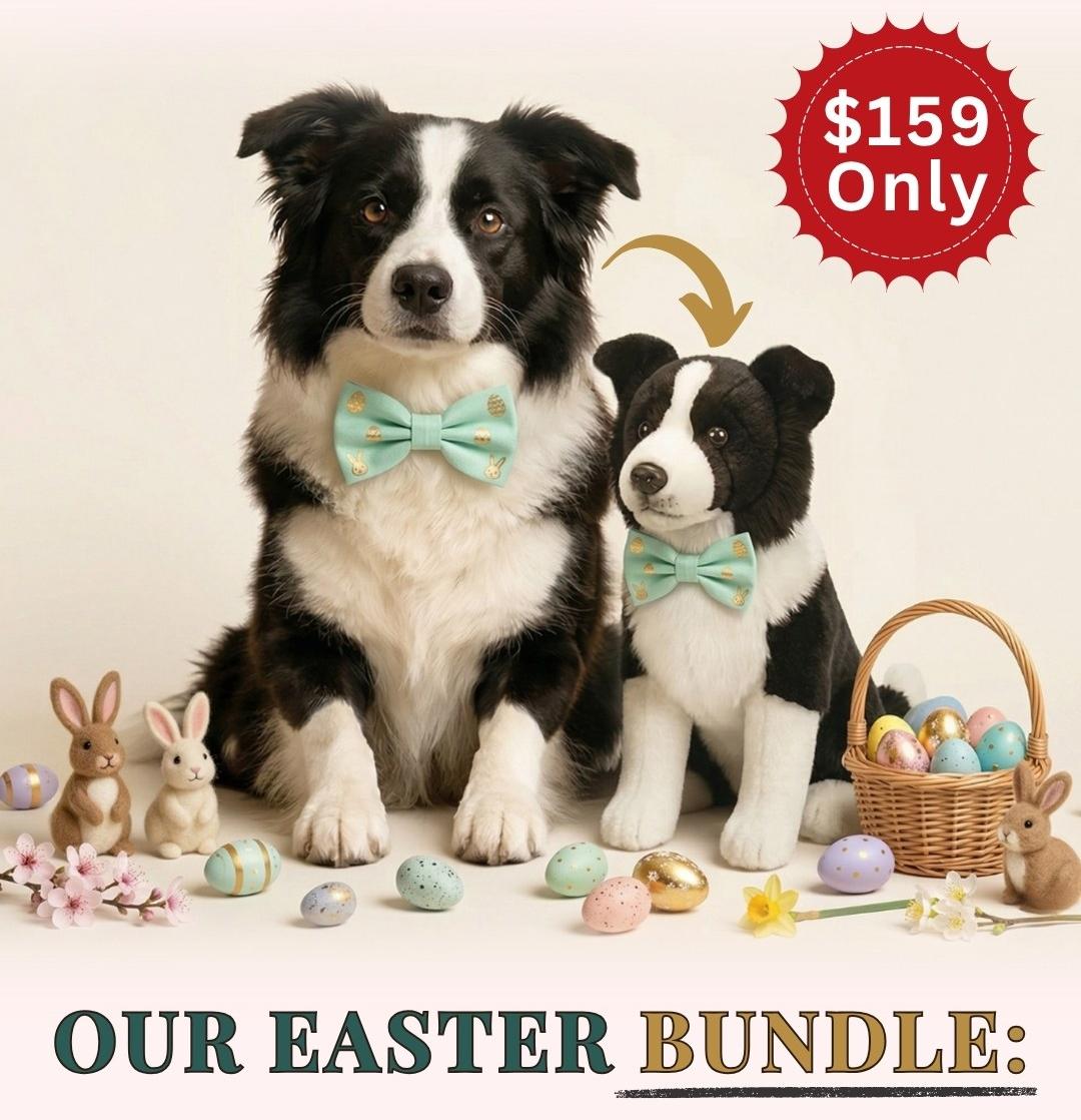 Custom stuffed animal plush of a golden retriever by Petslify