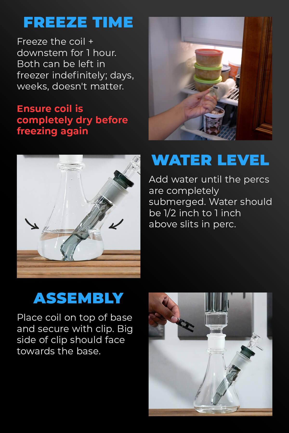freeze pipe beaker pro infographic