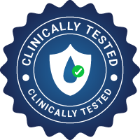 Clinically tested badge