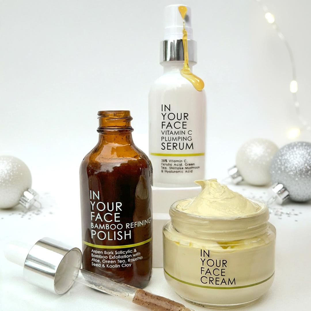 image of THE CREAM with holiday background