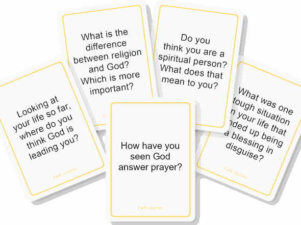 CHRISTIAN Pack – Talking Point Cards