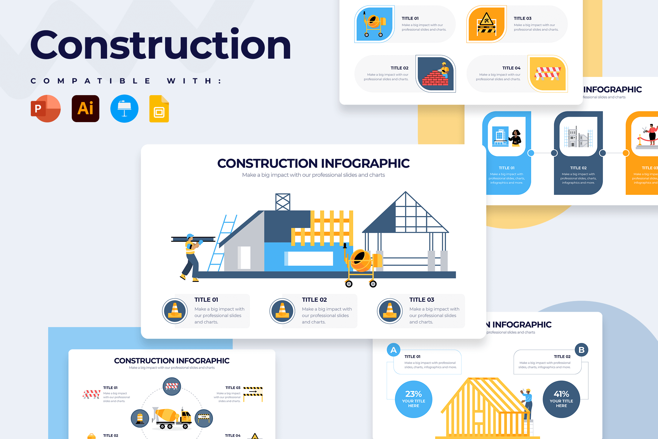 Finance Powerpoint Infographic Templates