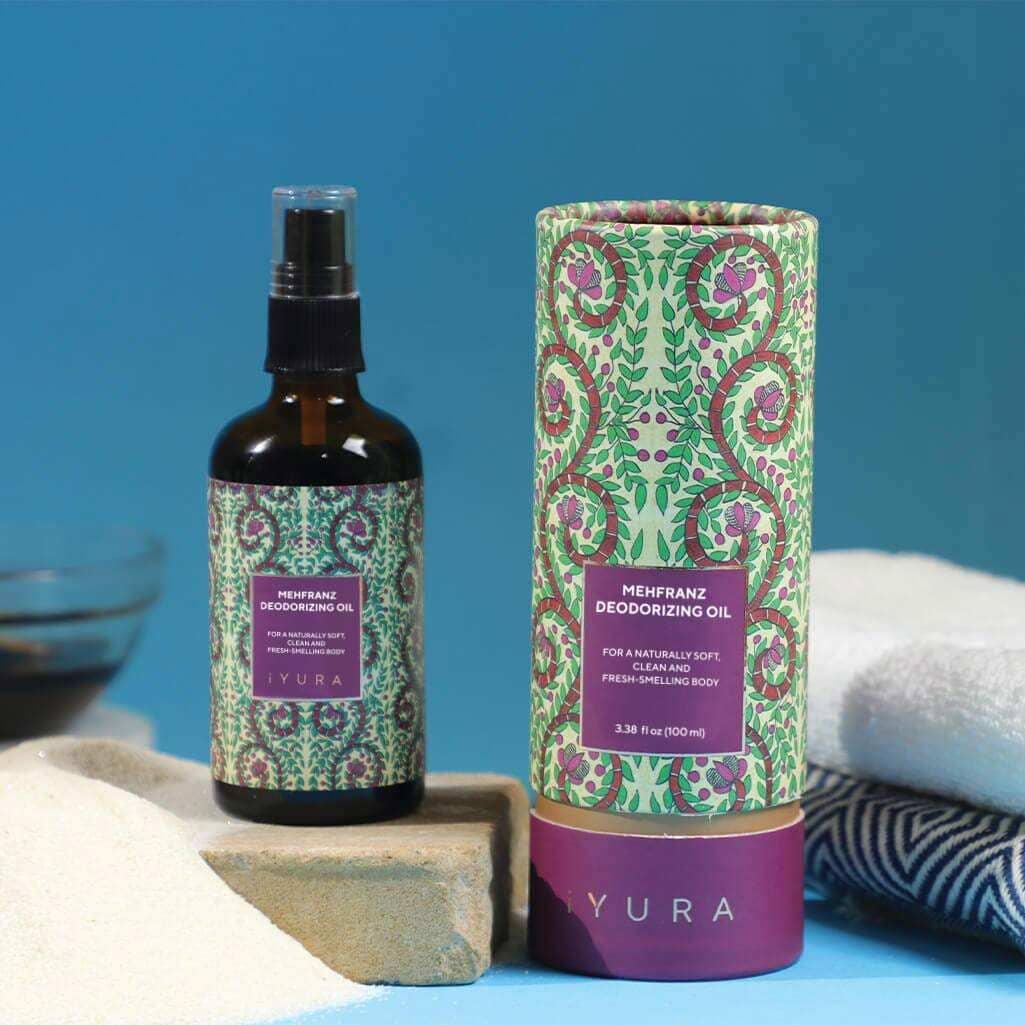  iYURA Mehfranz Deodorizing Oil - For A Naturally Soft, Clean and Fresh-Smelling Body