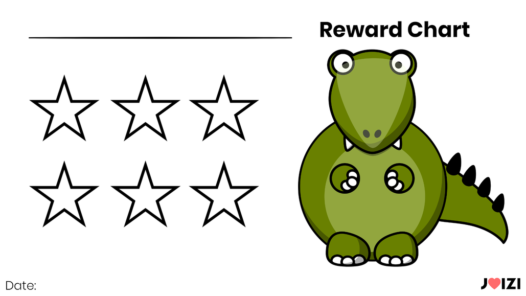 Reward Chart Dinosaur