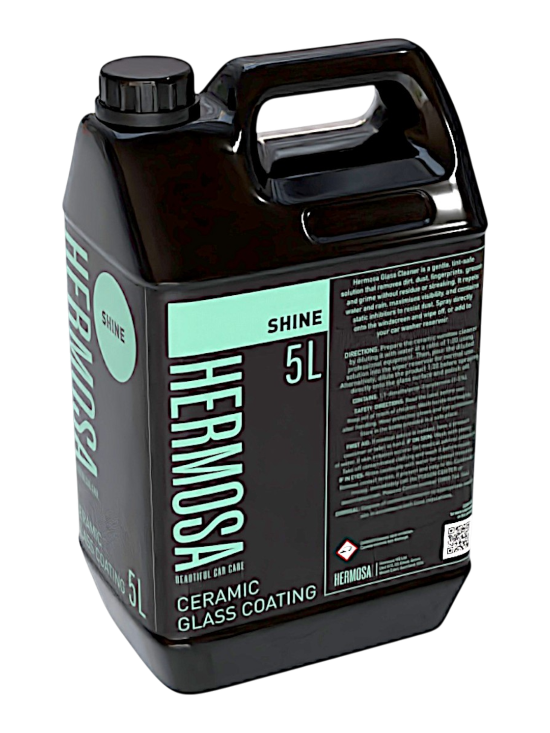 Ceramic Glass Cleaner & Coating – 5L Pro Pack | Hermosa