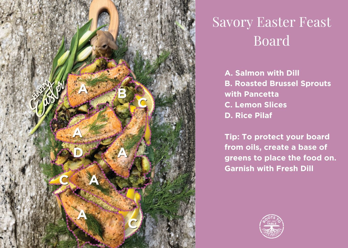 Savory Easter Feast Charcuterie Board