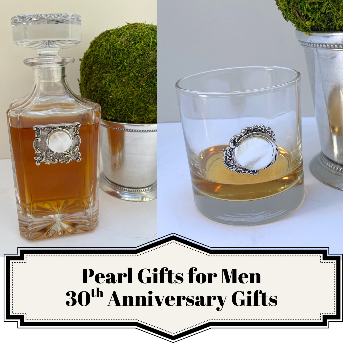 Pearl Gifts for Men 30th Anniversary Gifts