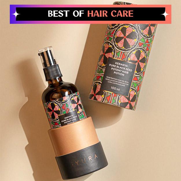 Keranya Pure Black Seed Potent Hair Potion - More Shiny Hair On The Head, Not In The Comb