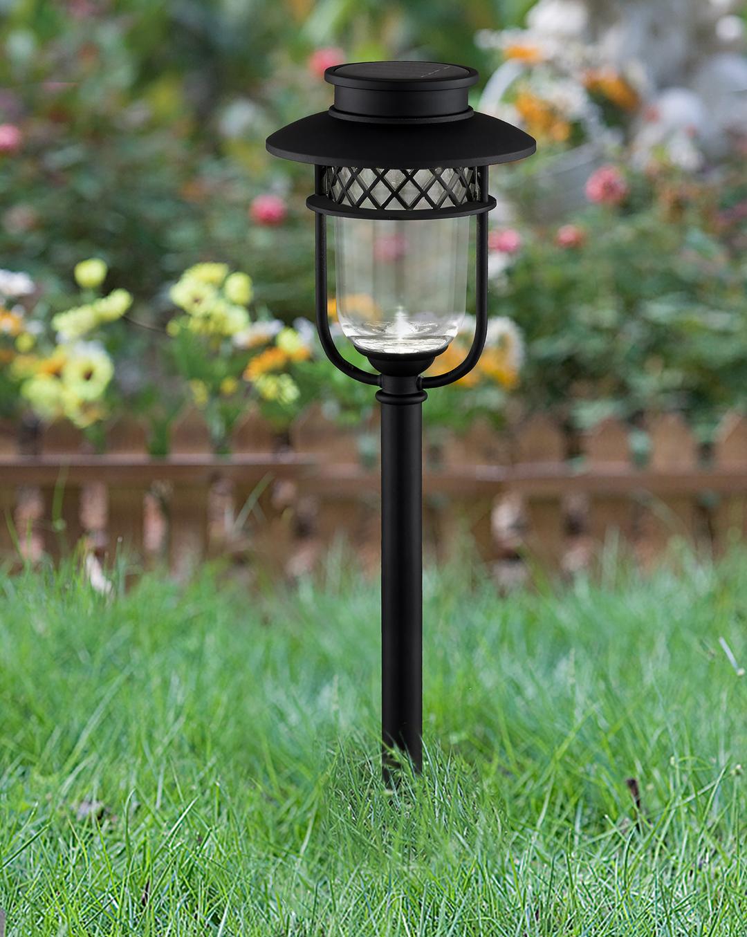 high performance solar landscape, path and garden lights
