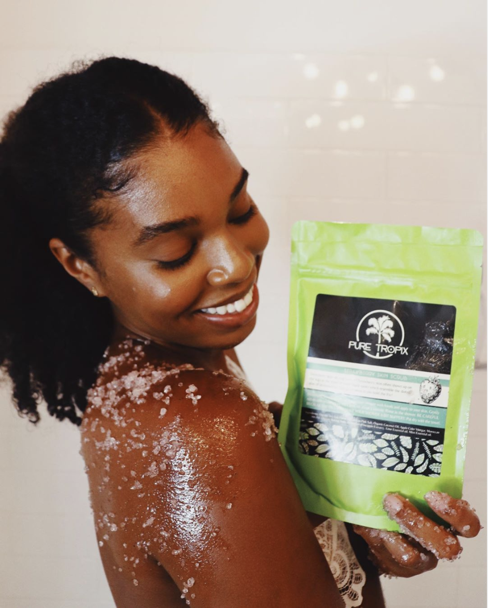 Pure Tropix Strawberry Skin Scrub