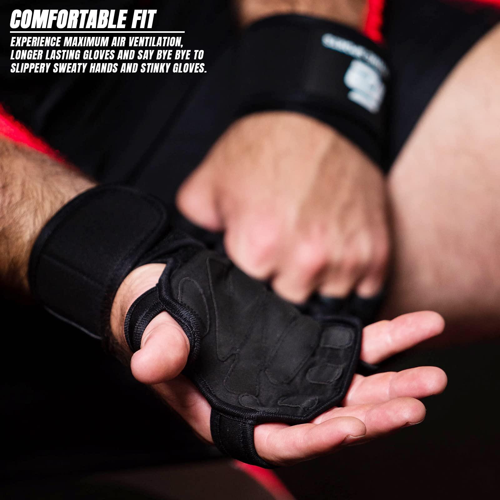 Dumbbell Set Fit Active Sports Weight Lifting Gloves Ventilated