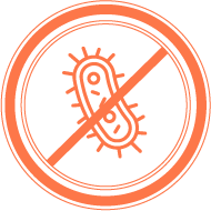 Microbial testing badge