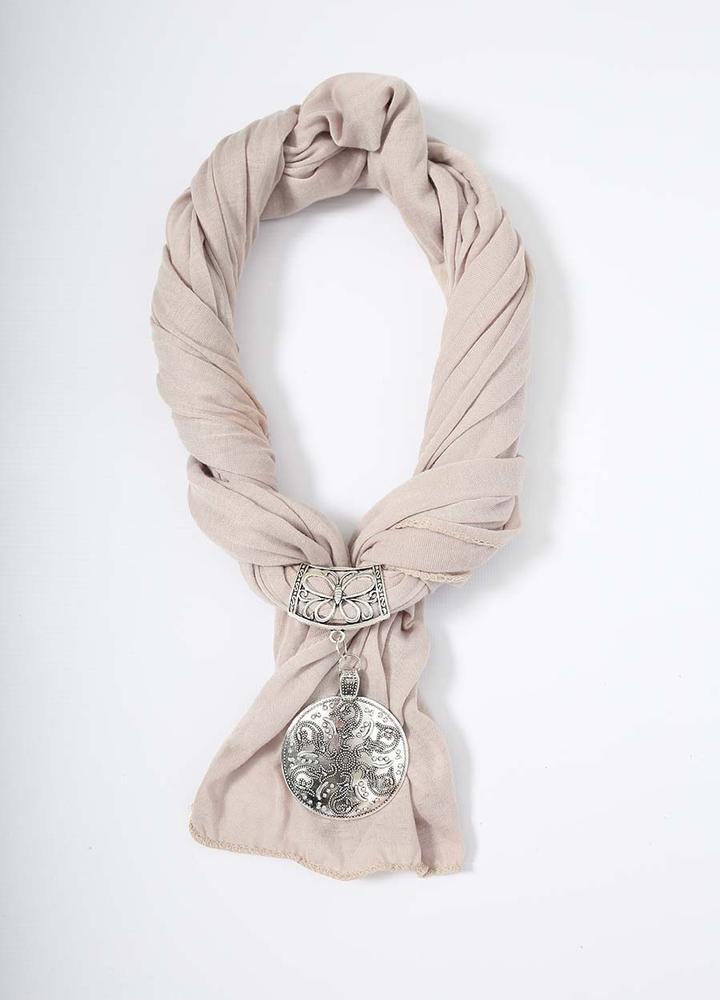 Gold & Silver Jewellery Scarf