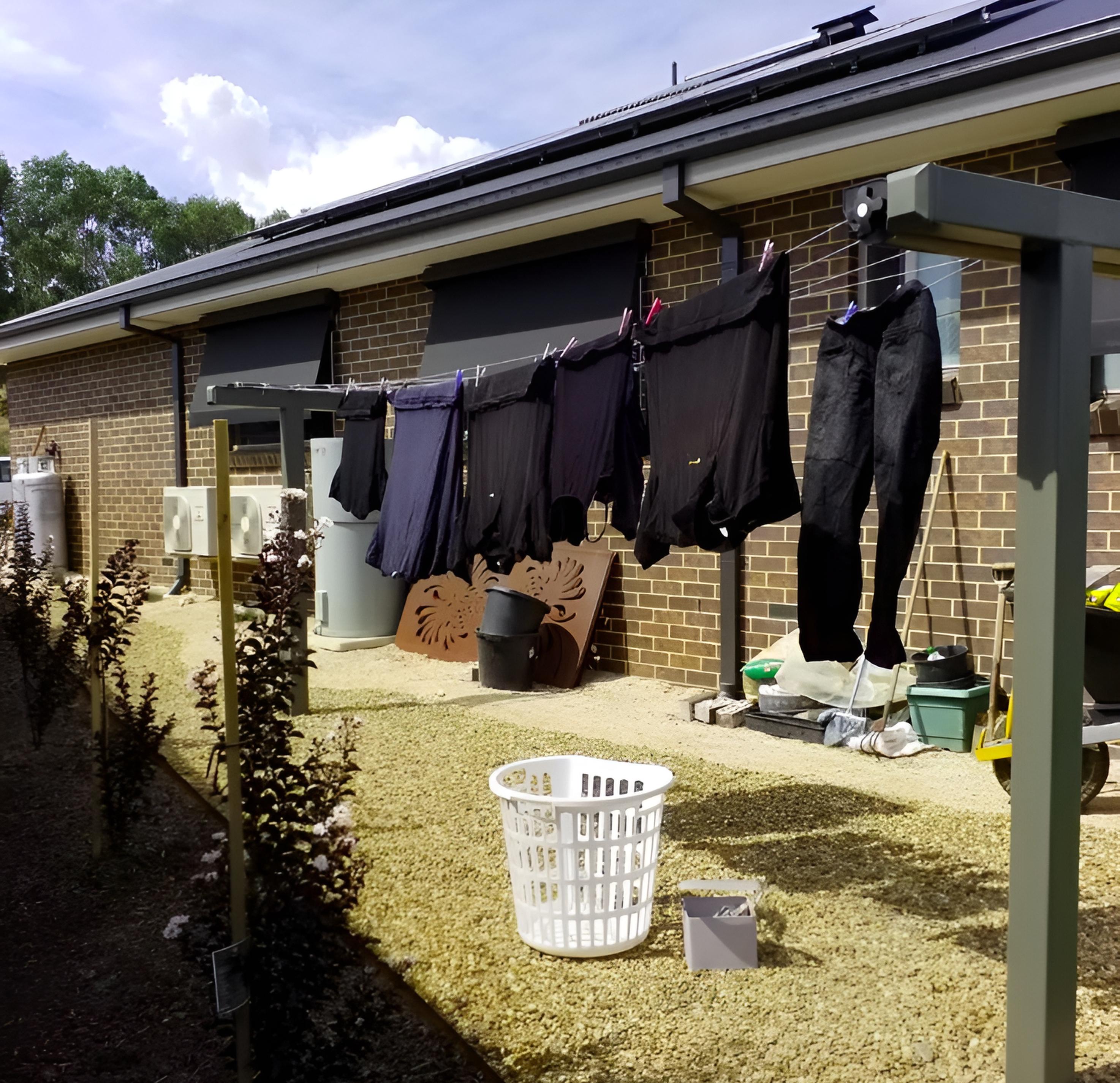 Clotheslines for a Family of 5 3. Tailored Clothesline Solutions for the Bustling Australian Household