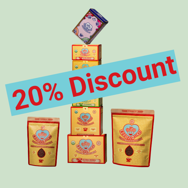 Rooibos Rocks 20% discount