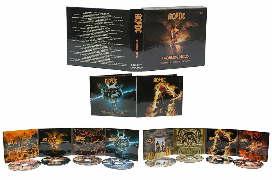 AC/DC - Problem Child - Besy Of Bon Scott Years - 8 CD Box Set