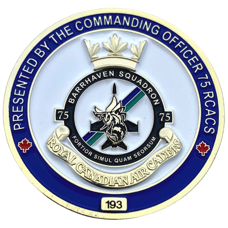 air cadets challenge coin