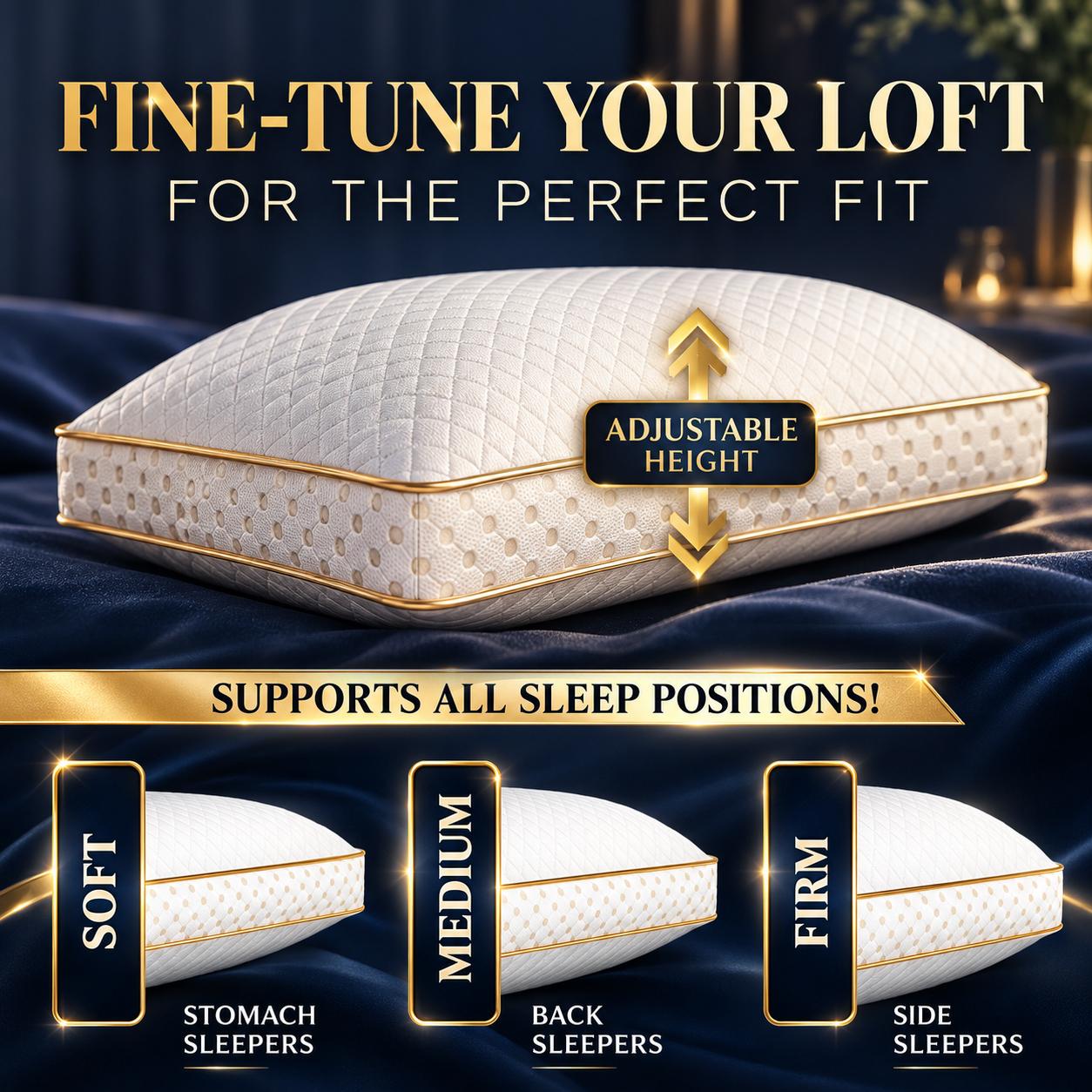 AirFlowPRO Shredded Memory Foam Pillow