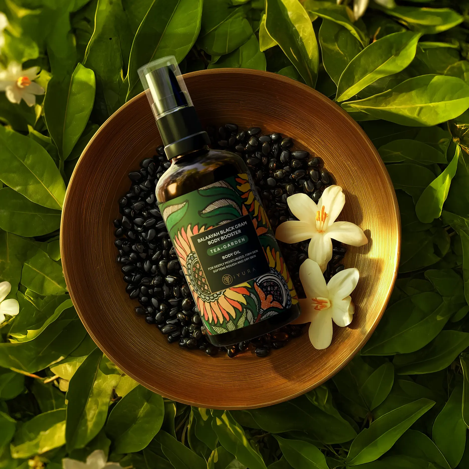 Age-support, intense moisture-boosting body oil