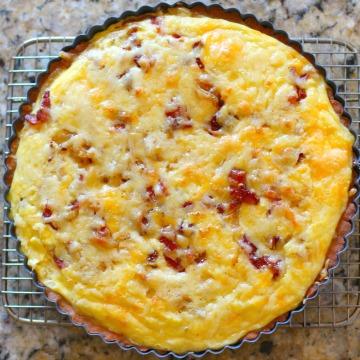 Keto Quiche Lorraine - Wellness Bakeries