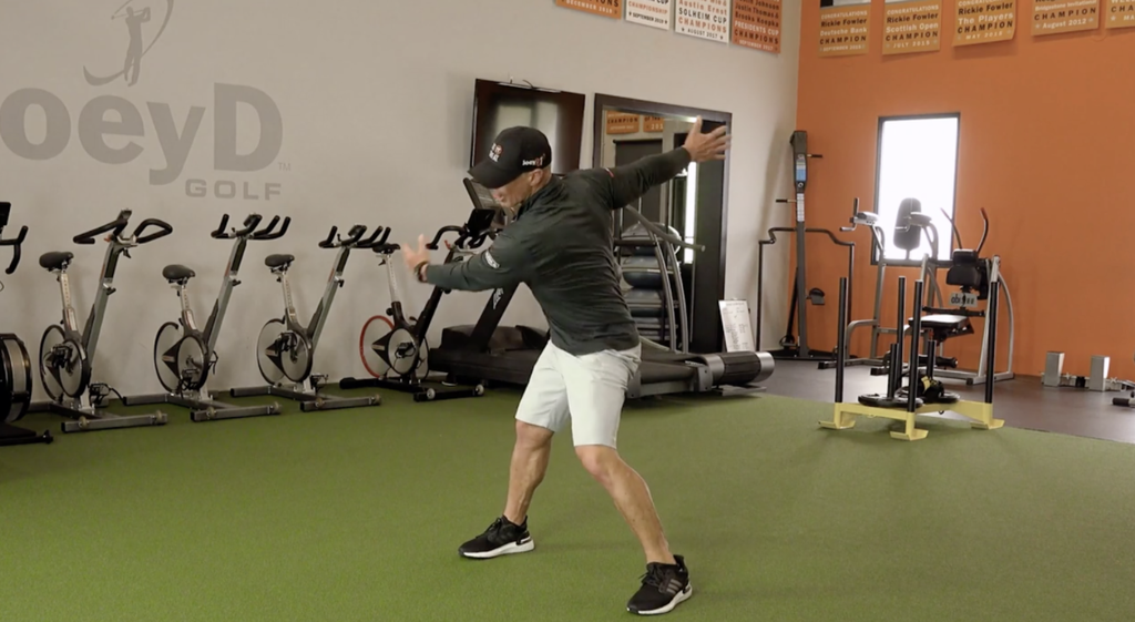 Birdie Town Exclusive Offer - Joey D shares his favorite Golf warm-up stretch and drill in this FREE video