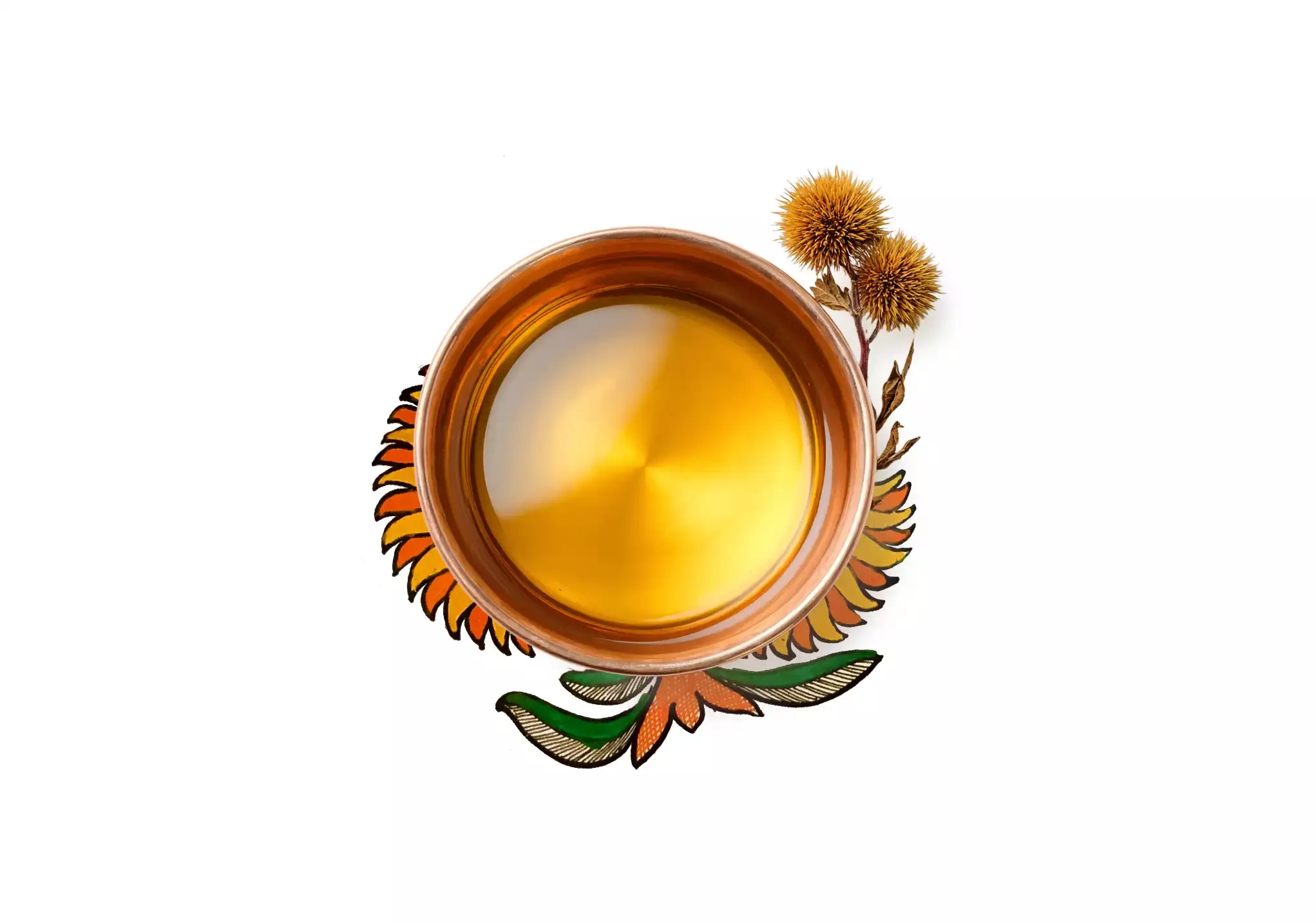 Castor Oil in a bowl