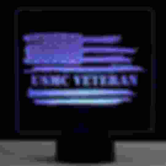 USMC Veteran LED Sign