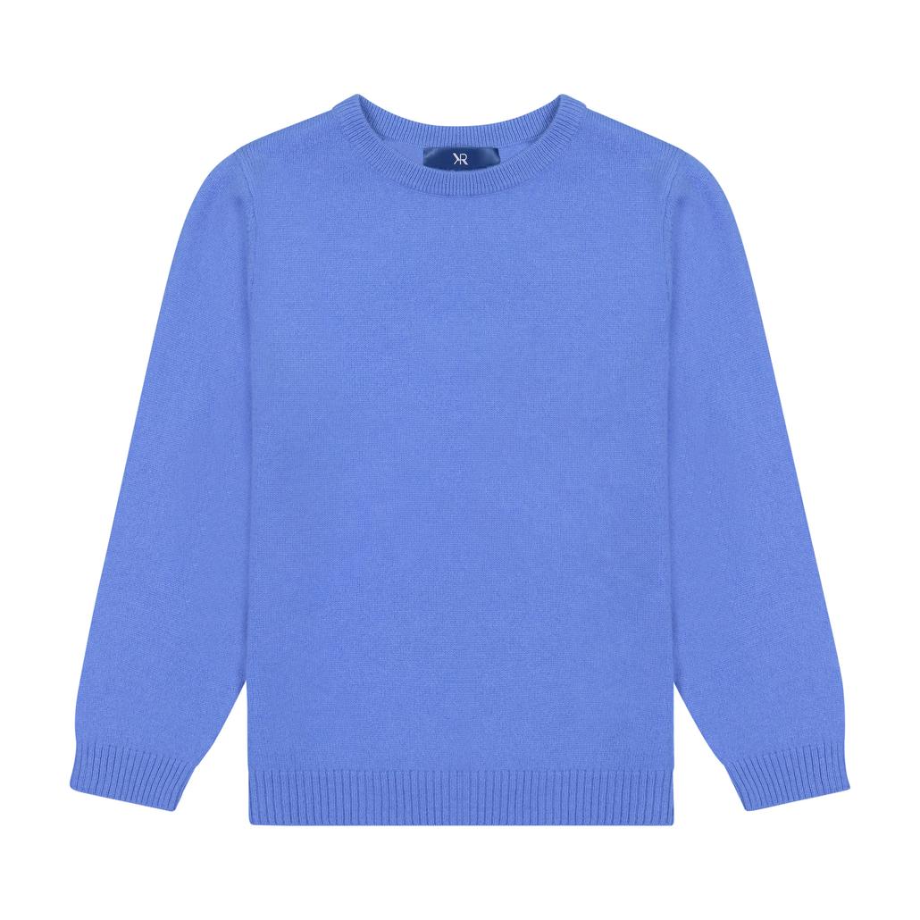 Boys' Light blue Cashmere Sweater